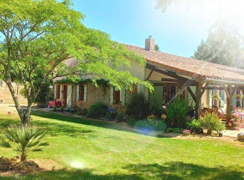 Maison Avec Piscine Proche Des Thermes Mauleon-D'armagnac Exterior foto